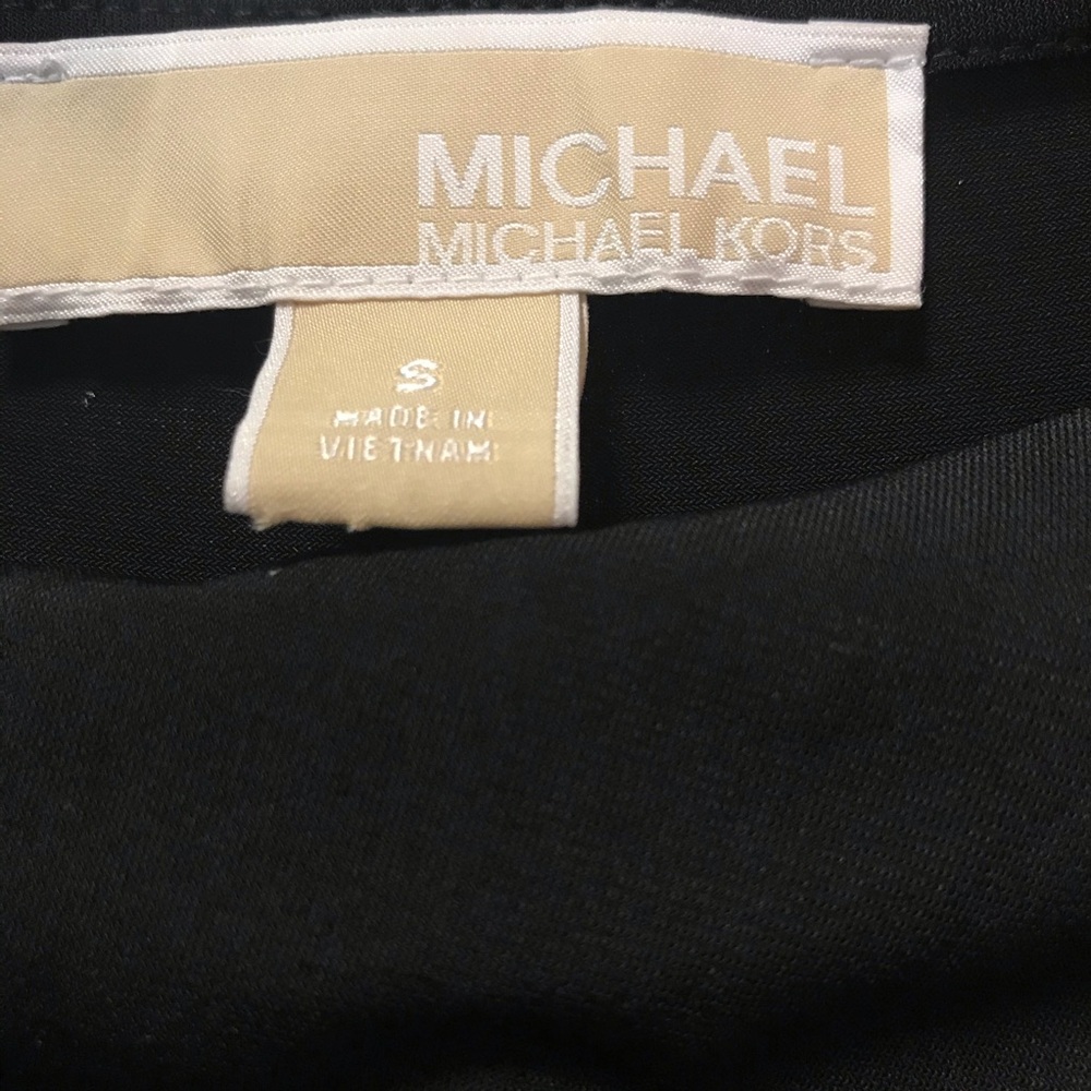 Michael Kors black dress size small polyester - Picture 3 of 3
